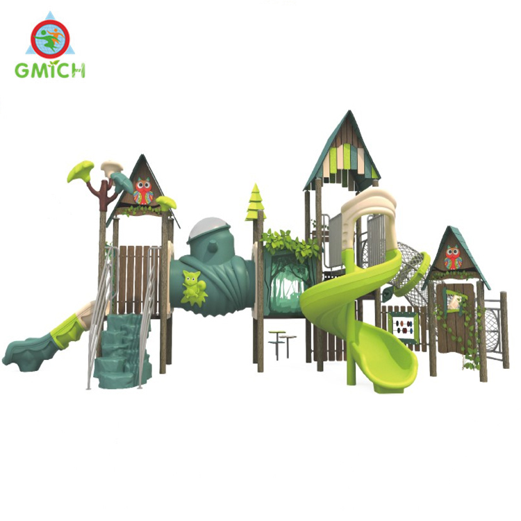 Plastic Playground Outdoor Play Equipment Amusement Park Garden Play Toys Good