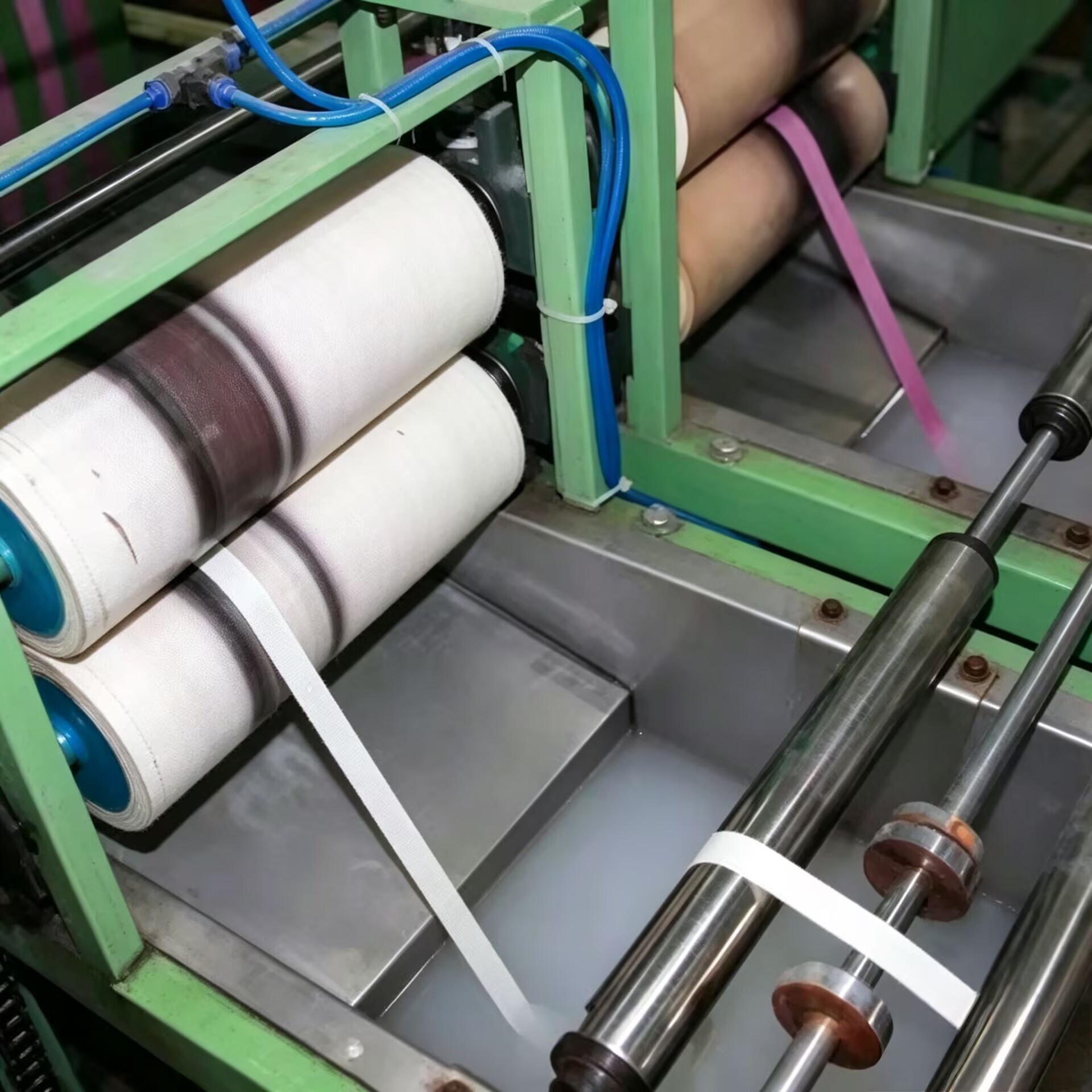 Automatic Sizing Shaping Machine Electrothermal & Steam Optional for Narrow Webbing