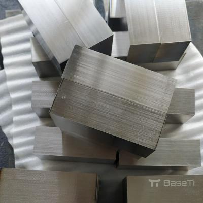 ASTM B348 Titanium Forgings ISO9001  Square Titanium Forged Block For Aerospace