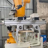 380V Robot Box Stacker Armée robotique Palletizer 220kg Charge maximale