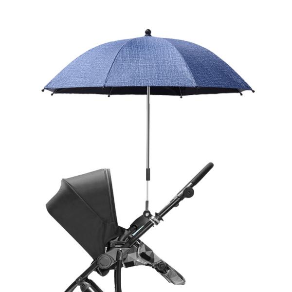 UV Protection Sunshade Umbrella for Baby Walking 190T Ponegee Fabric All in 1 Function