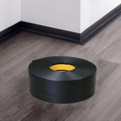 Serviço de processamento por extrusão Vinyl PVC Skirting Board para protecção de parede resistente