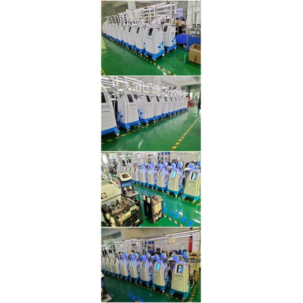 Multifunctional Vacuum Cavitation System With 4 Cryo Handles RF Fat Burning Machine