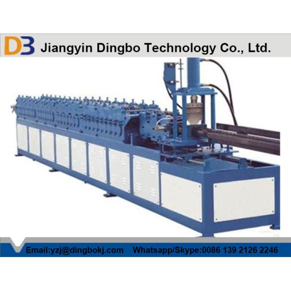 Mitsubishi PLC Door Frame Roll Forming Machine With Color Customized 12-15m/min