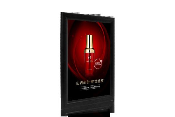 Indoor Mall Snap Poster Frames / Black Or Sliver Color Clip Open Photo Frame