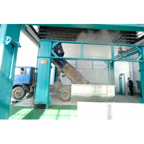 Horizontal   Smart Bin Auger Marine Solid Hydraulic  Refuse Trash Waste Garbage Compactor