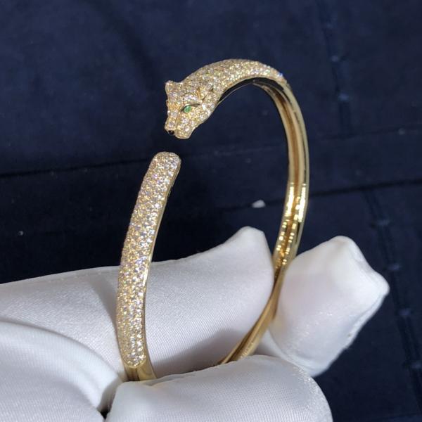 Car Tier 18k Yellow/White/Rose Gold VS/VVS Diamonds PanthèRe De Car Tier Bracelet