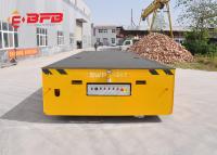 20T Warehoue Trolley Platform Trackless Transfer Cart On Cement Floor