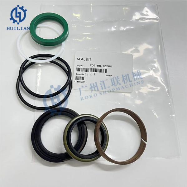 Komatsu 7079812280 707-98-12280 Kit de joints de cylindre de bras PC200-7 PC200-6 PC200-8 Excavatrice Joint d'huile Pièce de rechange Cylindre Godet Kit d'étanchéité d'huile