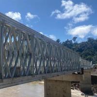 Customized Prefabricated Bridge Galvanized Steel Temporary Foot Bridge