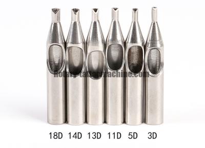 Close Round / Flat  Tattoo Gun Tips 304 Medical Grade Stainless Steel Material