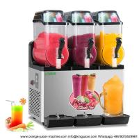 fabricante congelado 850W separado da bebida da máquina da lama dos tanques 36L 3