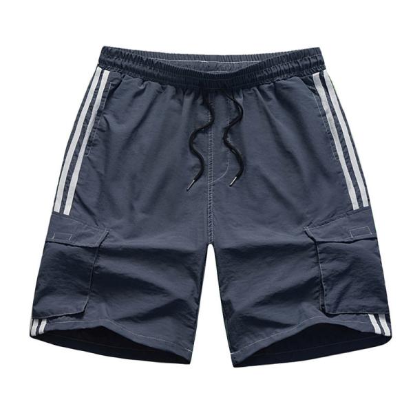 Orange Five Quarter Beach Surf Shorts Casual Loose Beach Pants