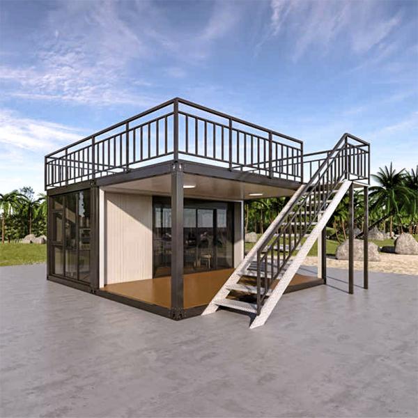 Fully Customized Prefabricated Living Container Home House for Holiday Hotel Cabins