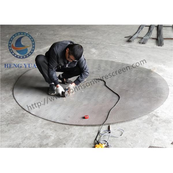 Stainless Steel 304 Johnson Wedge Wire Screens With High Bearing Capacity