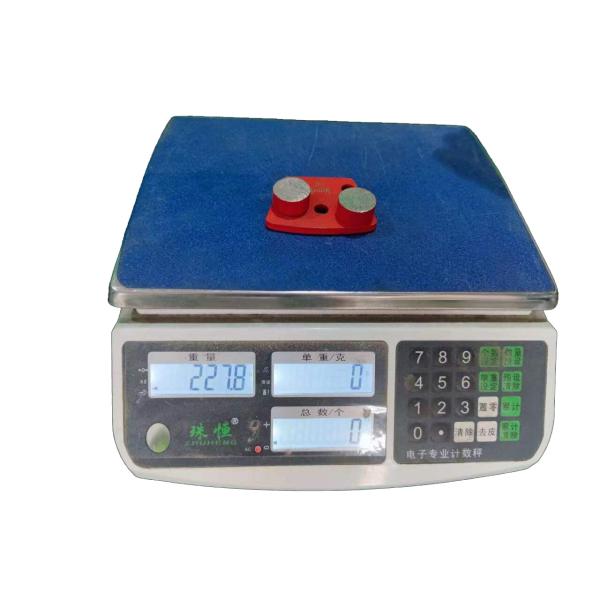 Машина зубов меля плиты 2 диаманта скрепления металла конкретная для пола