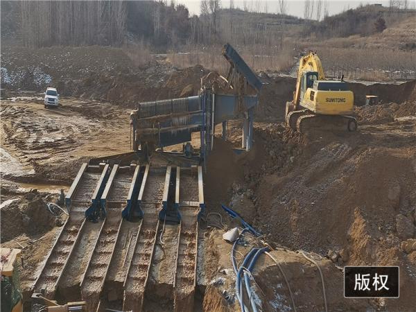 200TPH Gold Trommel Wash Plant