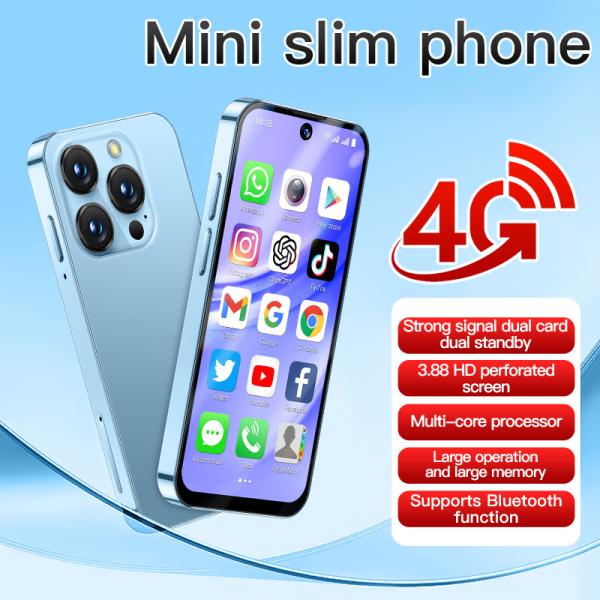 4G 3.88'' MT6762 Dual SIM Card Smartphone WIFI FM Bluetooth Type C Fingerprint Android Mobile Phone
