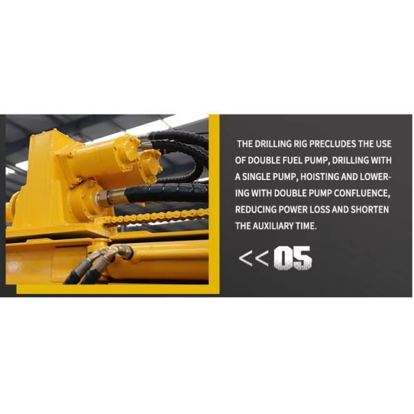 Instalación de perforación neumática subterránea profunda para pozos de agua Perforación de 300 metros