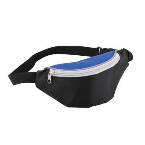 Custom Travel Waterproof Fanny Packs / Waist Pack Polyester With 2 Zipper Pockets