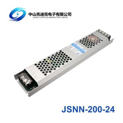 Fonte de alimentação Fanless livre 220*53*21mm do diodo emissor de luz 80W 24v do pixel da cintilação