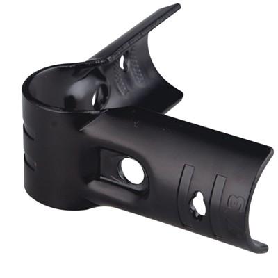 Metal SPCC L Pipe Joint JY-3 For 30MM Pipe Rack System
