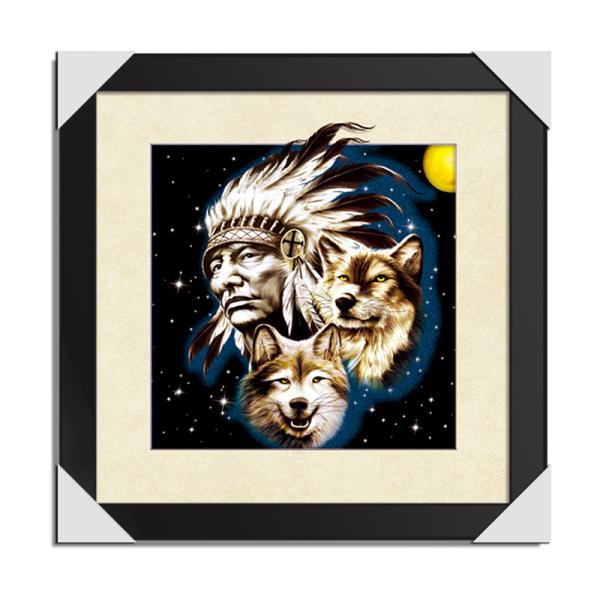 PET Plastic Printing Service / 3D Lenticular Pictures 40x40cm Home Decoration
