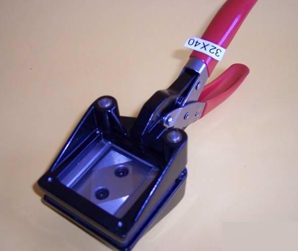 Hand Operated ID Photo Cutter 32mm X 40mm Passport Size Cutter Manual Power
