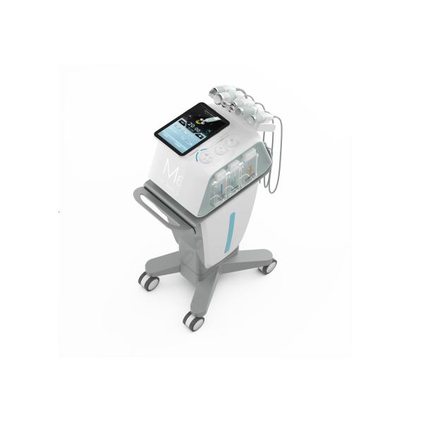 New M6 Facial Management Device Blackhead Removal Hydra Facial Dead Skin Removal Combined With Plasma, Mesotherapy gun