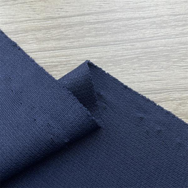 Cliente desenha tecido elástico 140GSM 75D 100% tecido de waffle de poliéster para roupas esportivas