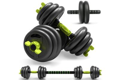 Oem design 30kgs Adjustable Barbell Set LH-DS028