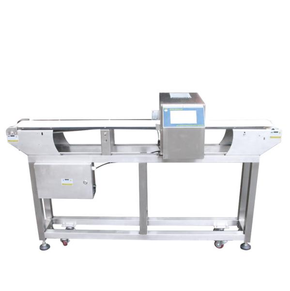 SS 304 Structure Food Metal Detector With FDA Grade PU Material Conveyor Belt
