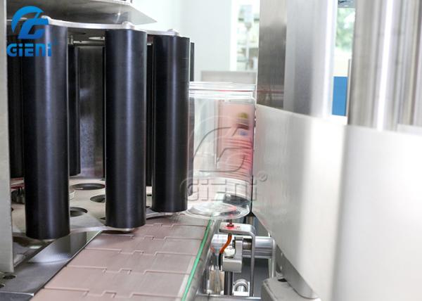 Cilindro do ar que posiciona a máquina de etiquetas 300pcs/minuto da garrafa redonda