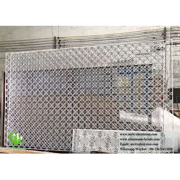 10mm Perforated Laser Cut Aluminum Screen with Industrial-Grade Aluminum and Custom Design Options