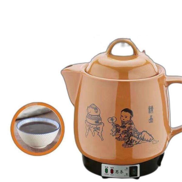 Hot Soup Glass Cooking Pot Set Reflecting The Ancient Culture of Not Transparent Cover