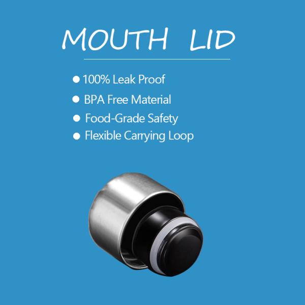 Insulated Double Wall Stainless Steel 500ml coke bottle shaped water bottle