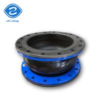 DN25-DN3000 juntas de expansão de tubos flexíveis de borracha Flancos totalmente fechados EPDM Esfera única