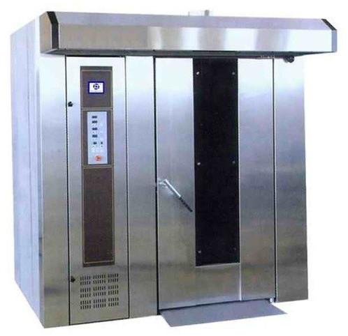 16 32 64 Trays Commercial Electric / Gas / Diesel Baking Rotary Oven For Bread Making Machine