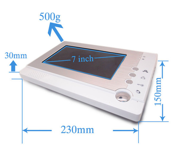 Night vision Monitor digital door peephole viewer for home automation and security