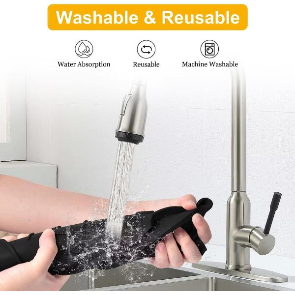 Прочный водоустойчивый брызговик раковины продукта кухни силикона для дома