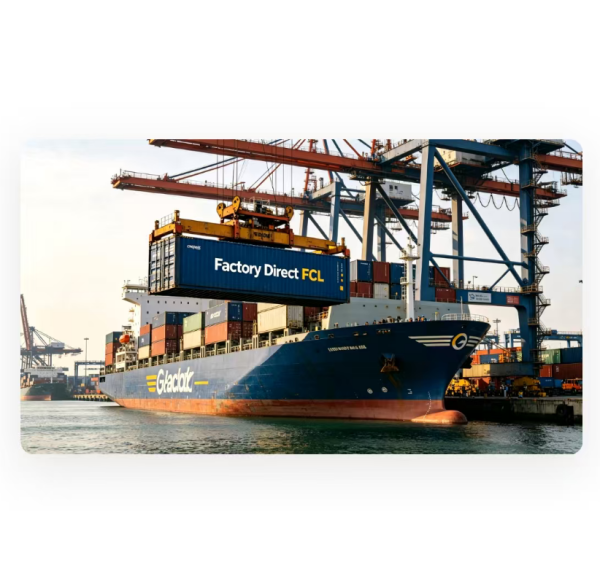 FCL Sea Shipping Foreign Trade Service , Full Container Ocean Freight Shipping