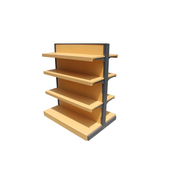 Wood Retail Grocery Store Metal Display Supermarket Racks Shelf For Supermarket