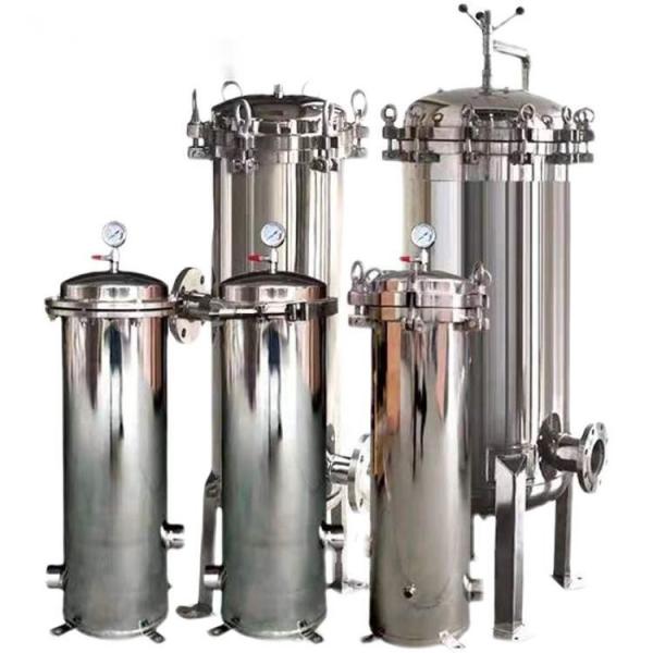 20kg Capacity Stainless Steel 316L Cartridge Filter Housing for Separating Gas and Solid