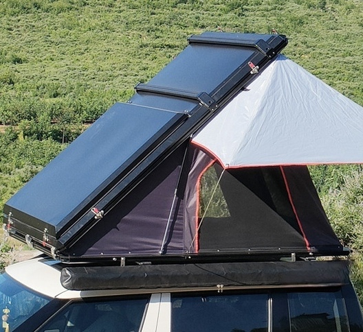 Wholesale Aluminum Alloy Hard Shell Rooftop Tent Waterproof Car Top Tent for Outdoor Camping for 4x4 Offroad Vehicles