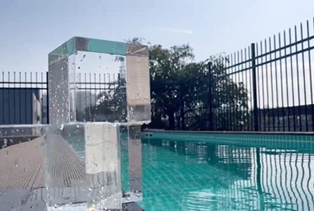 Indoor Pool With Aupool'S Luxurious Customized Black Bottom Swimming Pool