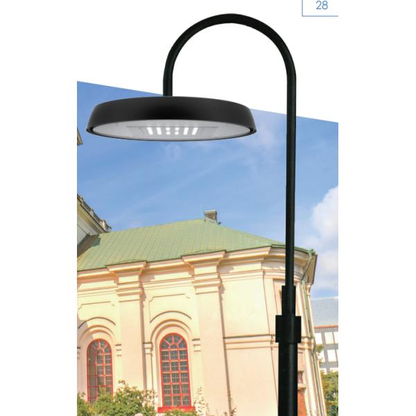 30W DLC 120V Black Driveway Landscape Lighting 90degx90deg