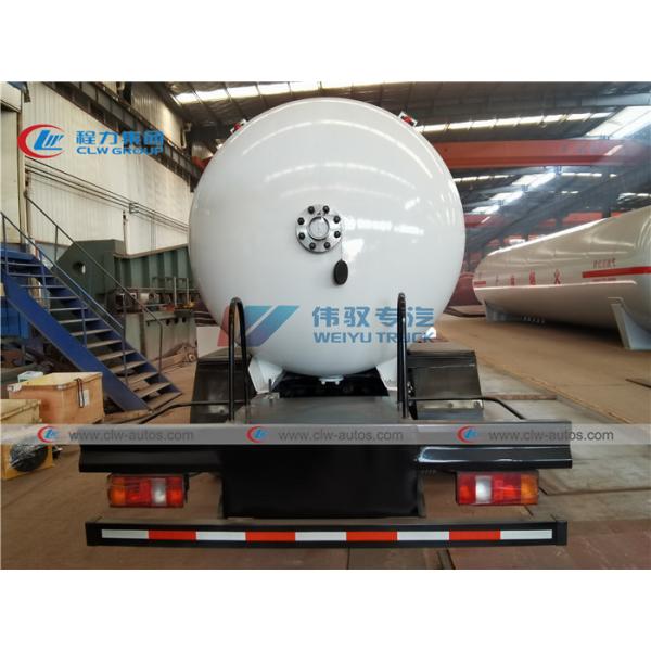 Тележка танка пропана двигателя дизеля RHD Howo 160HP 15m3