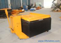 2000lbs 1 Ton Battery Powered Mobile Lift apresenta o carro 1400x1000mm hidráulico