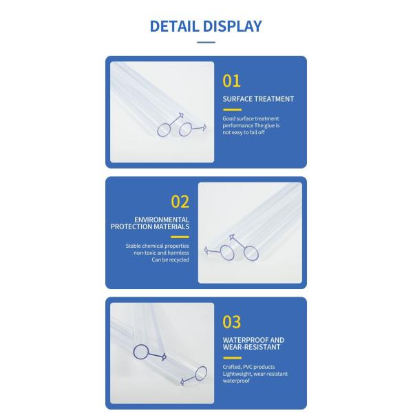 Clear Plastic Tube Lamp Cover Led Light Tube Cover  Customized Transparent Tubelight Cover