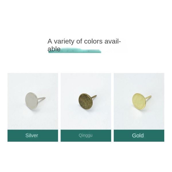 Sofa Industry Nail Furniture Decorative Nails Silver Flat Head Upholstery Pins Decorative Pushpin Furniture Sofa Pins